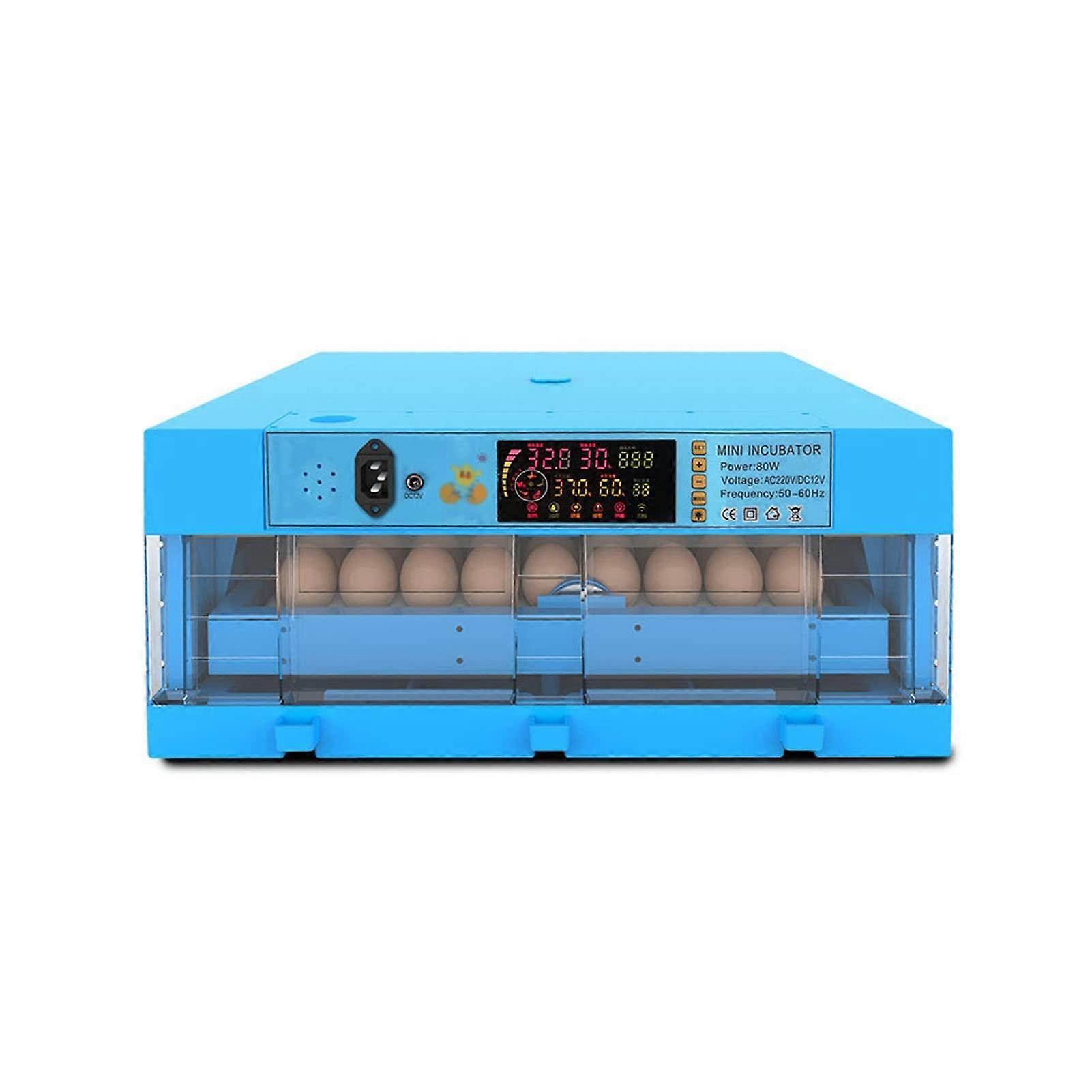 Automatic Digital Egg Incubator with LED Display and Temperature Control for Chicken Duck Quail