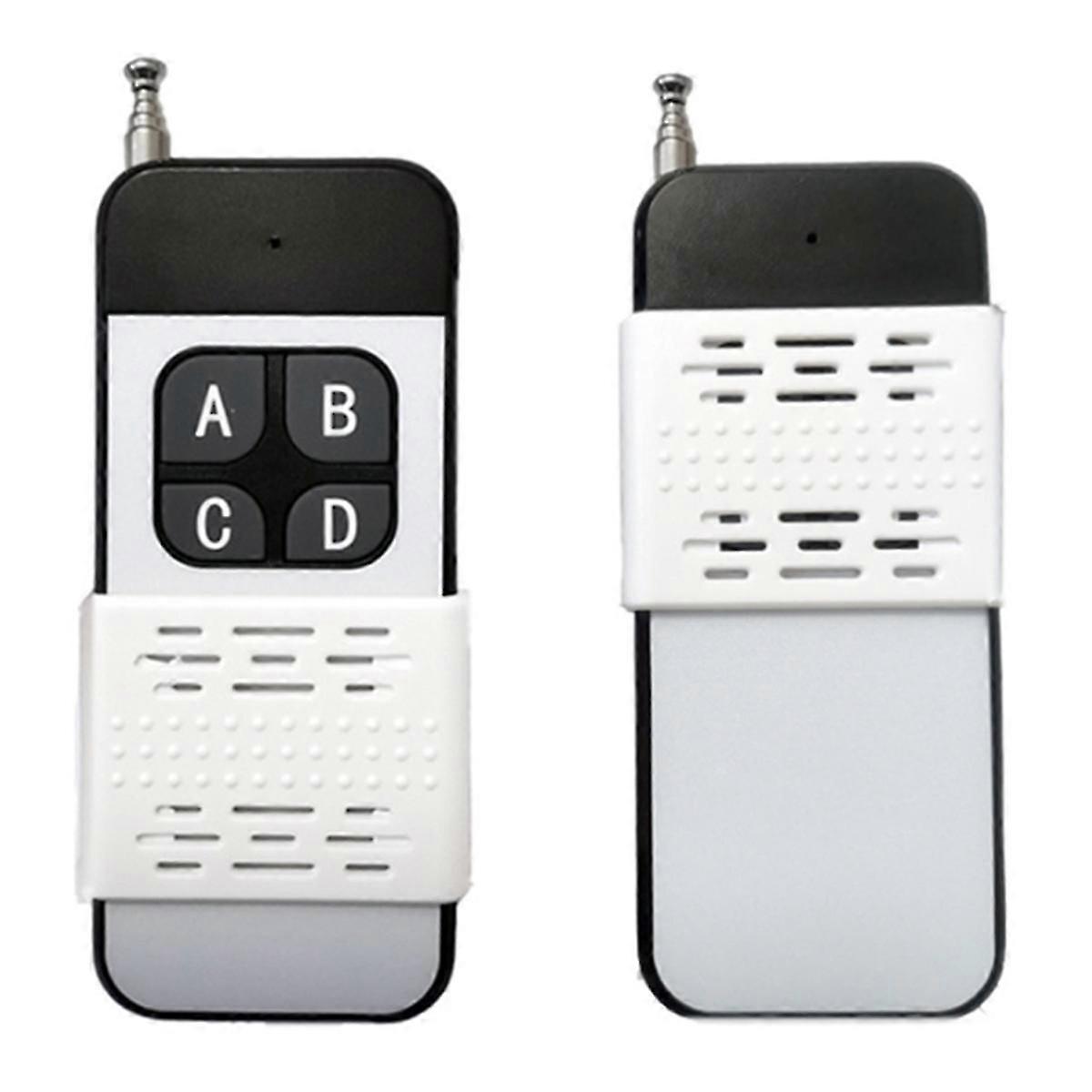 433MHZ Wireless RF Remote Control Switch 4Key Garage Door EV1527 Learning Code DC 12V Universal Auto