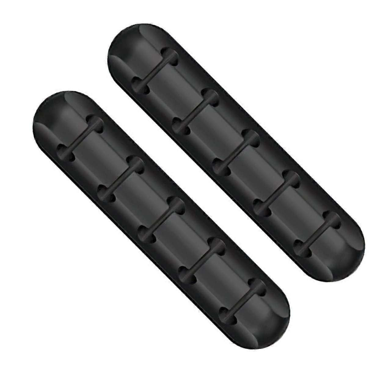 Cable Organizer Set Silicone Adhesive Clips for Desk USB Charging Cords and Cable Management