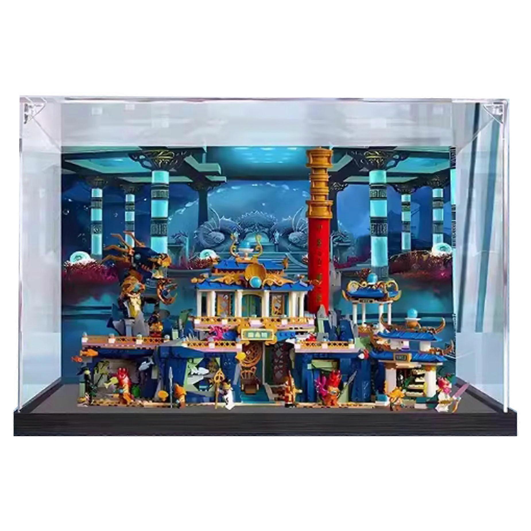 Acrylic Display Case, Dustproof Clear Protection,  Transparency for  80049 Collectibles