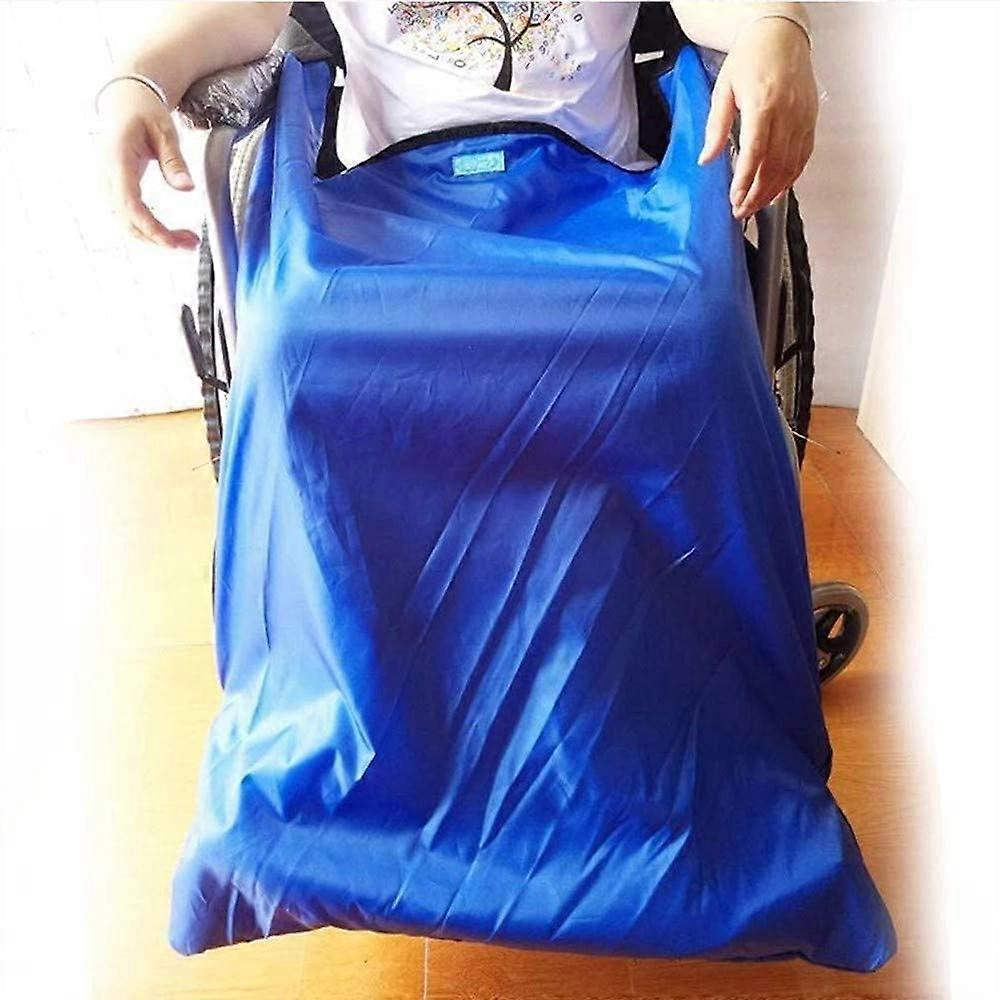 Thickened Wheelchair Blanket 130x72CM Windproof Velvet Lining with Durable Protective Mat