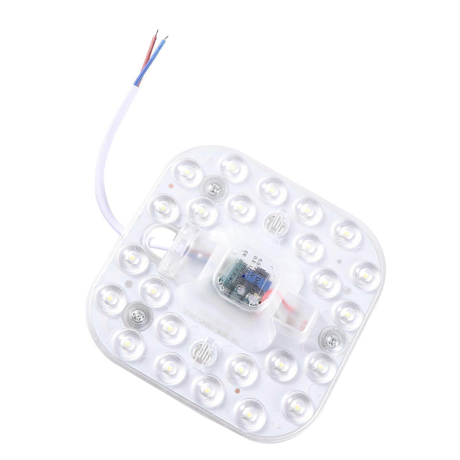 LED Ceiling Light 12W Panel Replacement for Lighting Use White