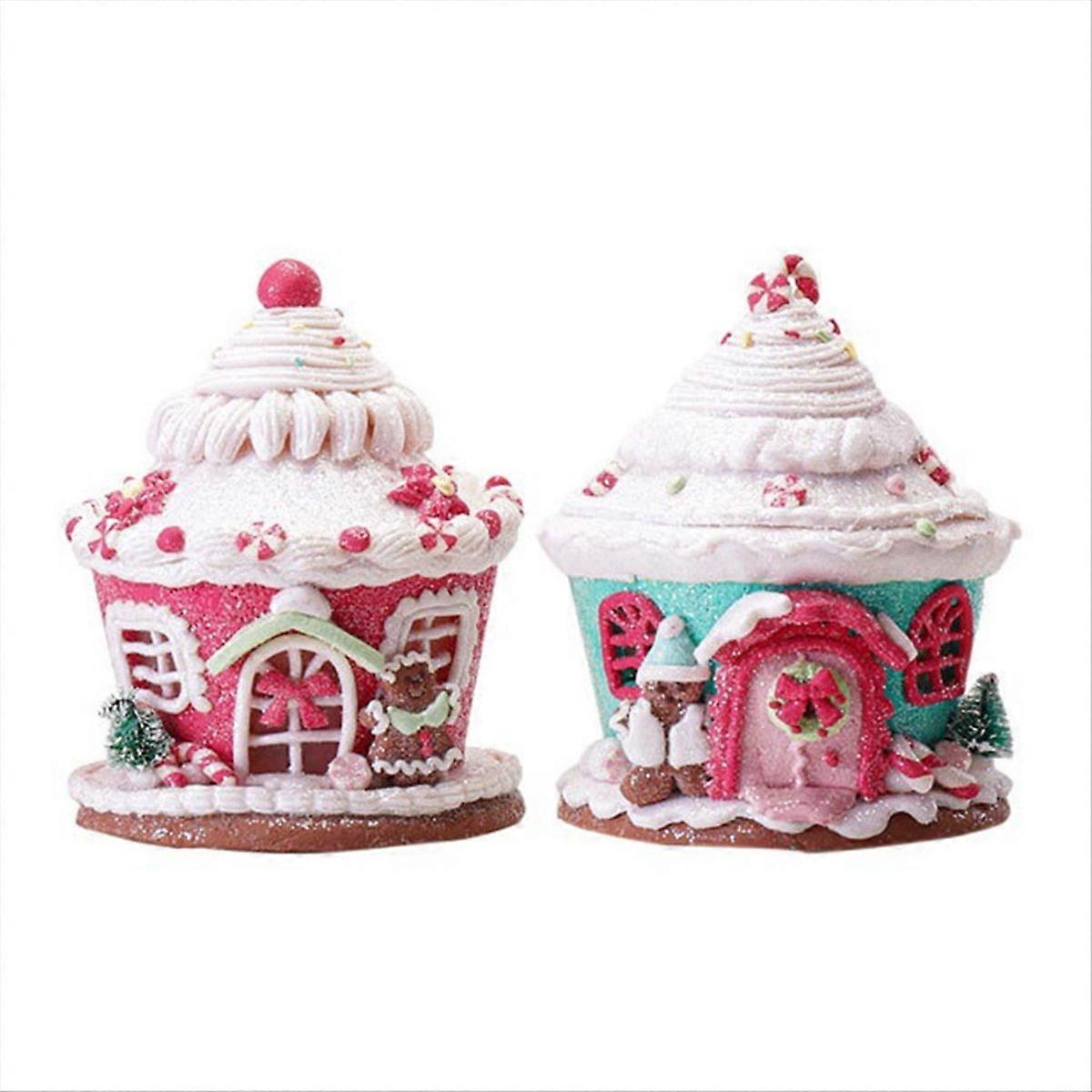 Christmas decorations Household luminous castle B