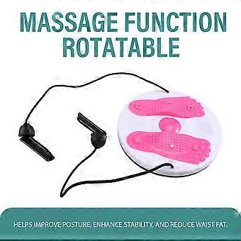 Waist Twist Board Twist Board til taljeøvelser, mavemuskelstyrkning med fodmassage, Twist Disc Fitness