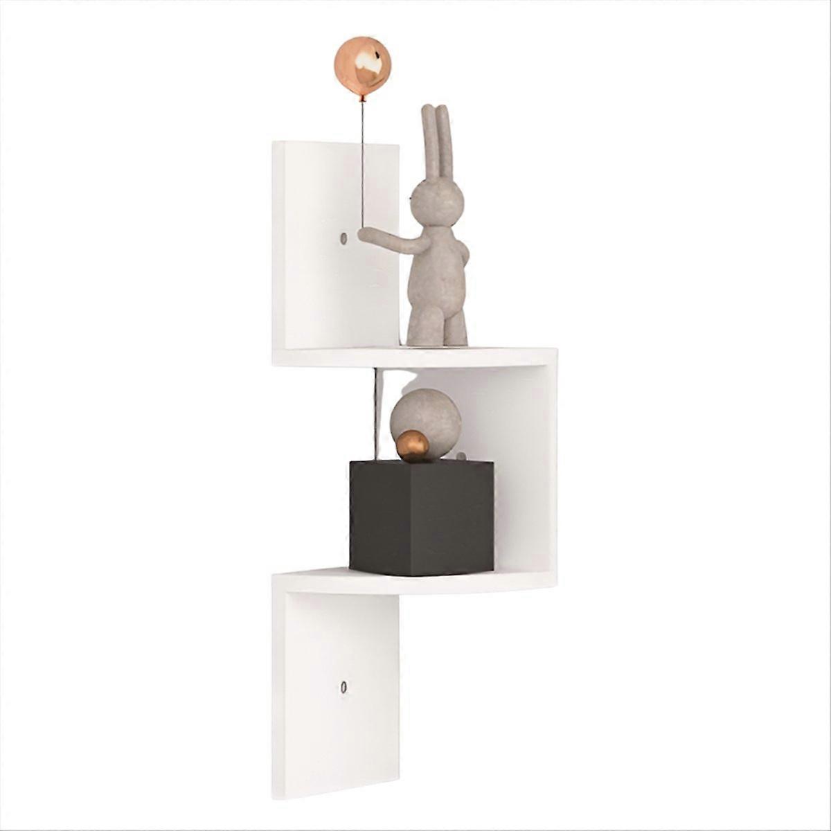 Wall Bookshelf Multi-Layer Wall Mounted Storage Rack B