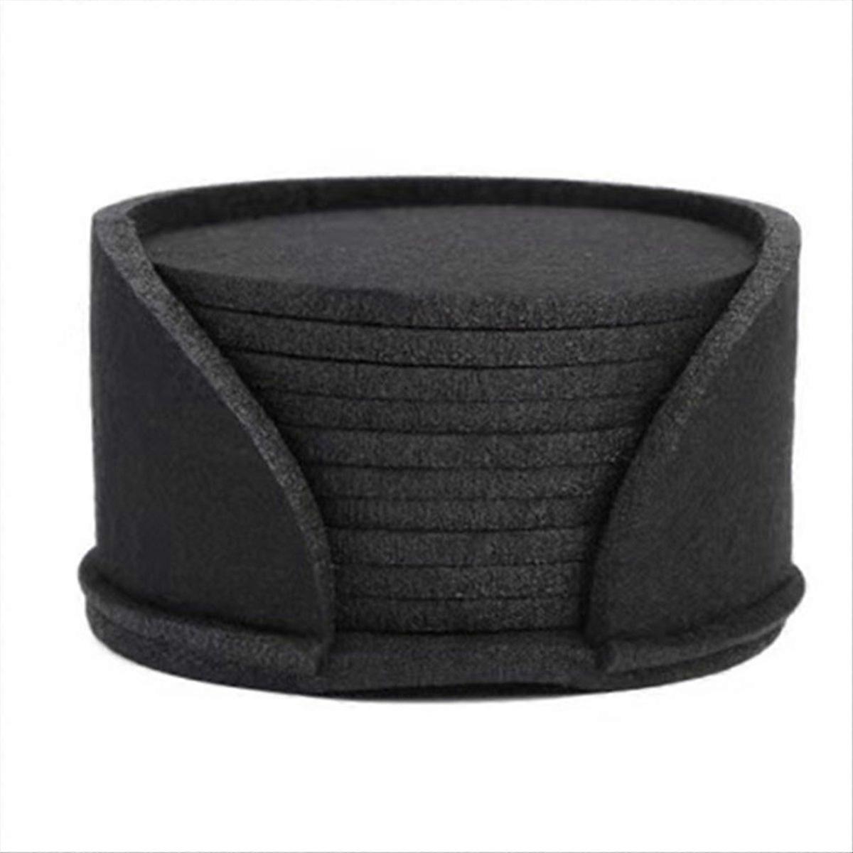 Coaster Dining Table Protector Pad Heat Cup Mat,Black