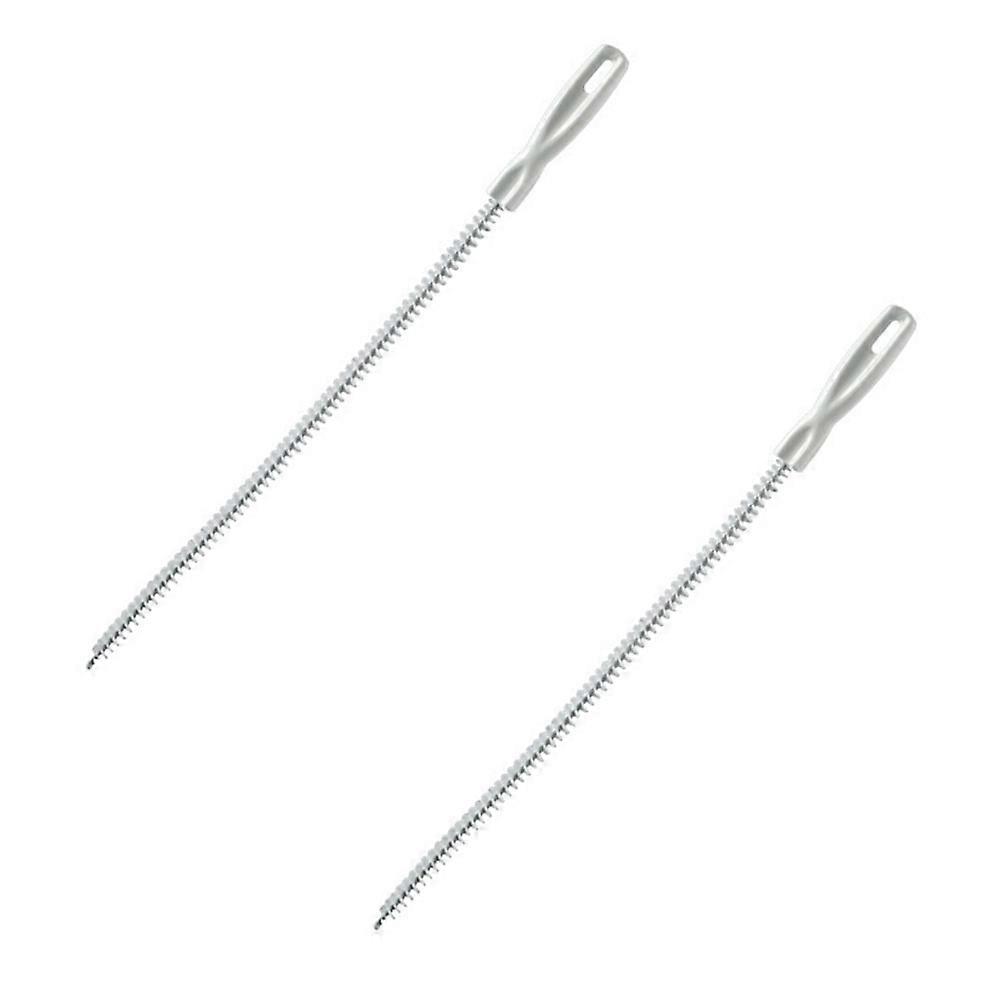 Drain Cleaning Tool Anti-Clogging Tool Landlords Kitchen Cleaning Flexible Spring Certified 2Pack