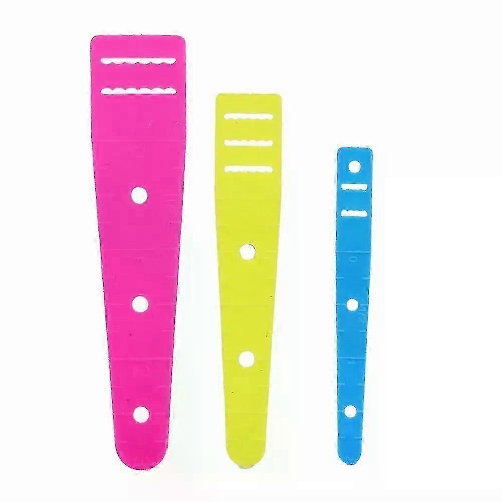 Efficient Plastic Colored Strap Threading Tool Easy Elastic Band Threader Rope Braiding Tool Save Time on Sewing Projects