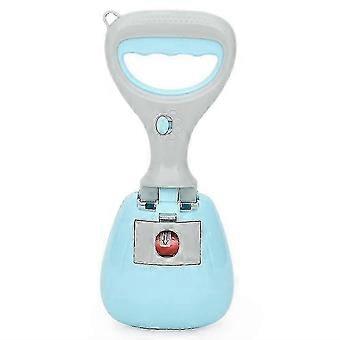 Mascota Perro Pooper Scoopers Desechos animales Poca Pozo de caca Limpia Recolector Dispensador de pala Al aire libre Recoger Pet Fece