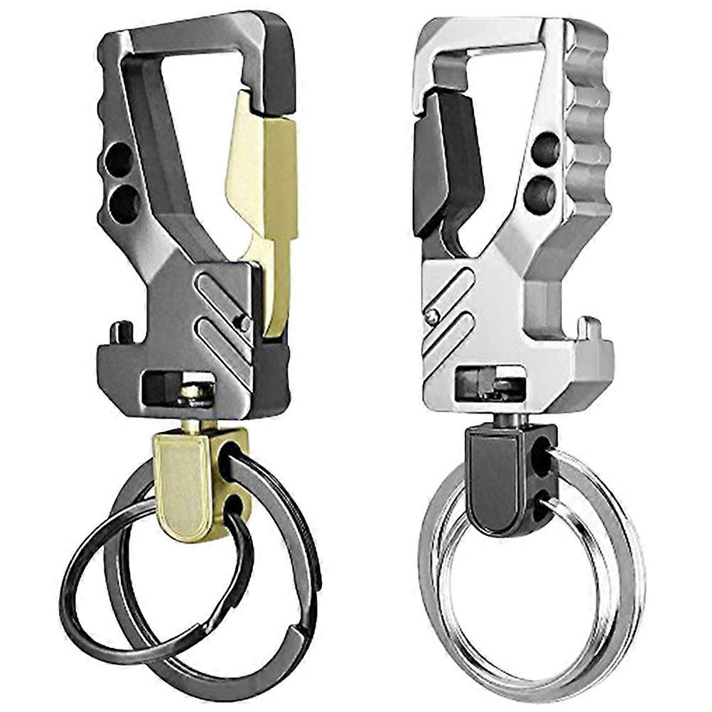 Bottle Opener Decorative Opener with Multi-Function Key Chains 2Pcs