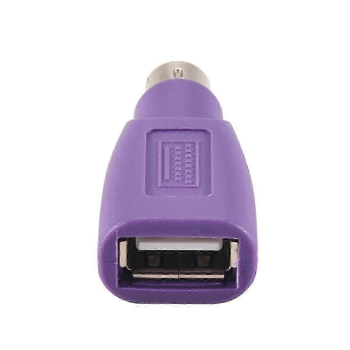 PS2 to USB Connector, Computer Mouse and Keyboard Mini Adapter