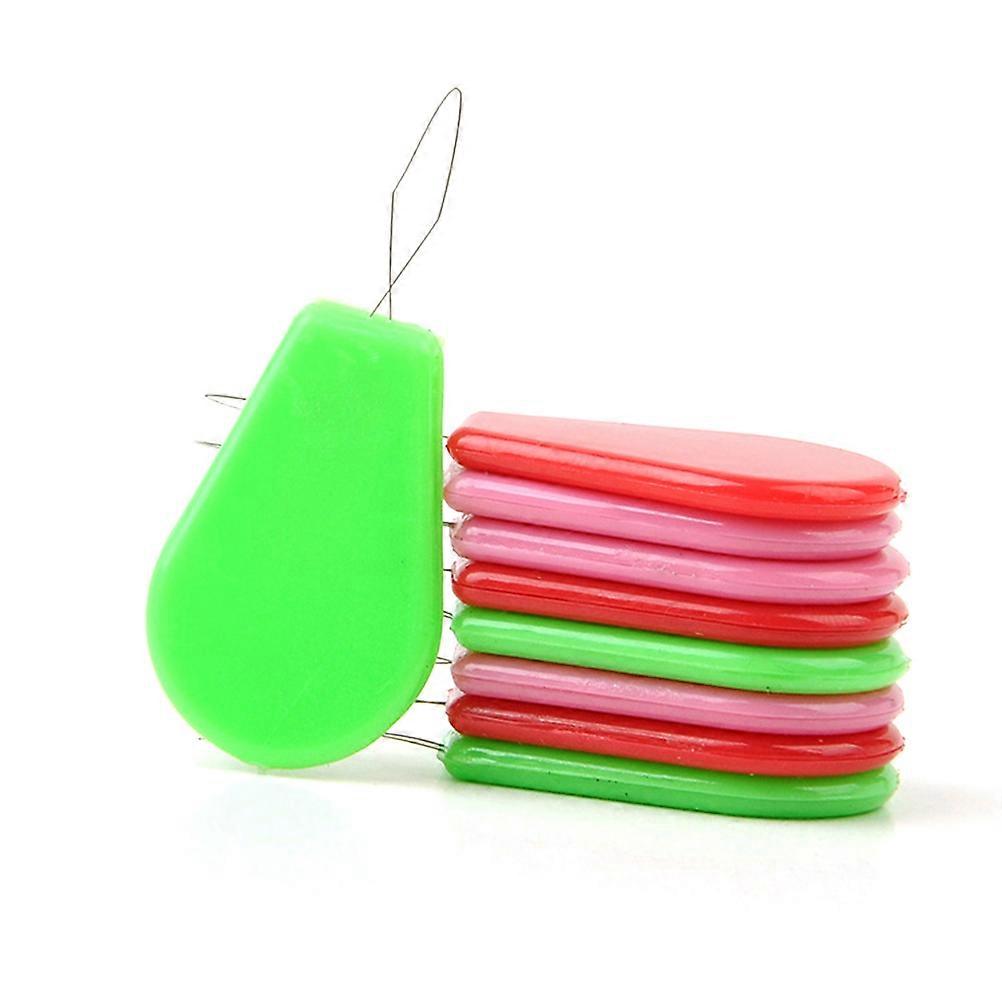 Needle Threader Loop Plastic Wire Tool for Threading 30Pcs Multicolor Set