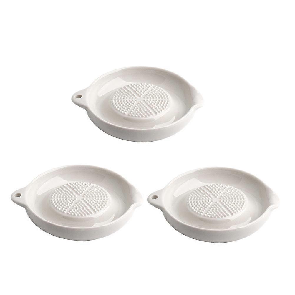 Ceramic Complementary Food Grinding Tool for Kitchen Use 3Pcs Set