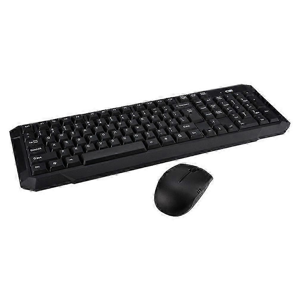 2026 Suitable Wireless Keyboard Mouse Combo for Computer Use with 3Pcs Set in Black