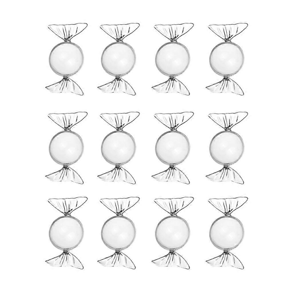 Transparent Candy Box Creative Candy Storage Boxes for Wedding Party 12Pcs