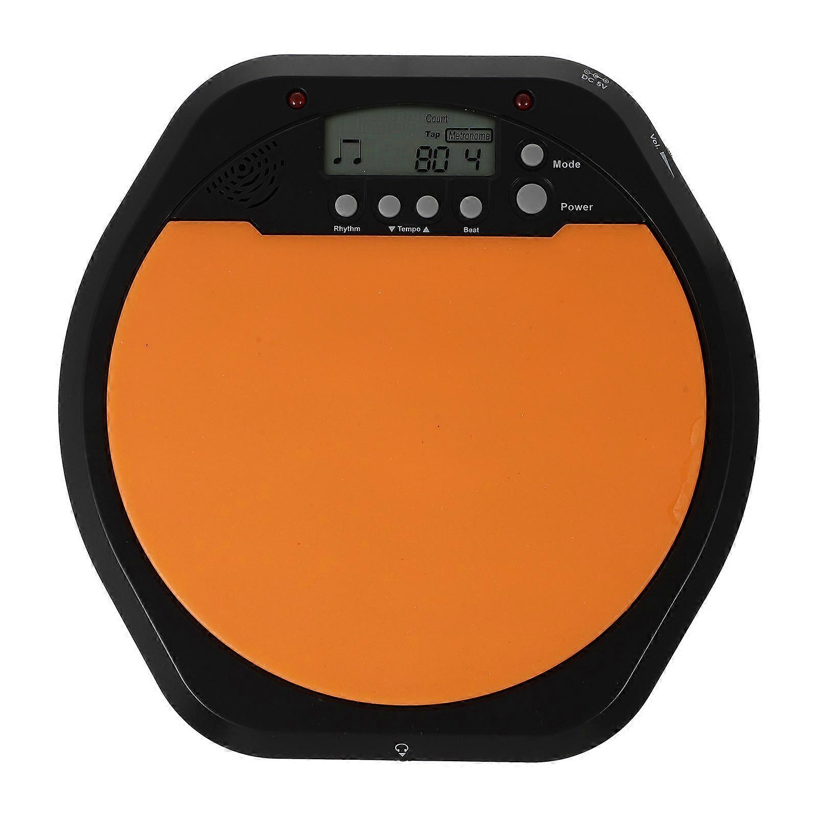1Set Practice Electronic Dumb Durm Metre Rhythm Practice Durm Beginner Drum