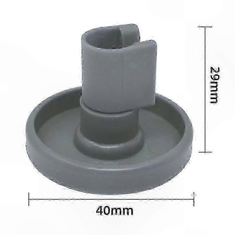 12-Pack Replacement Wheels for Lower Dishwasher Basket Compatible with Multiple Models