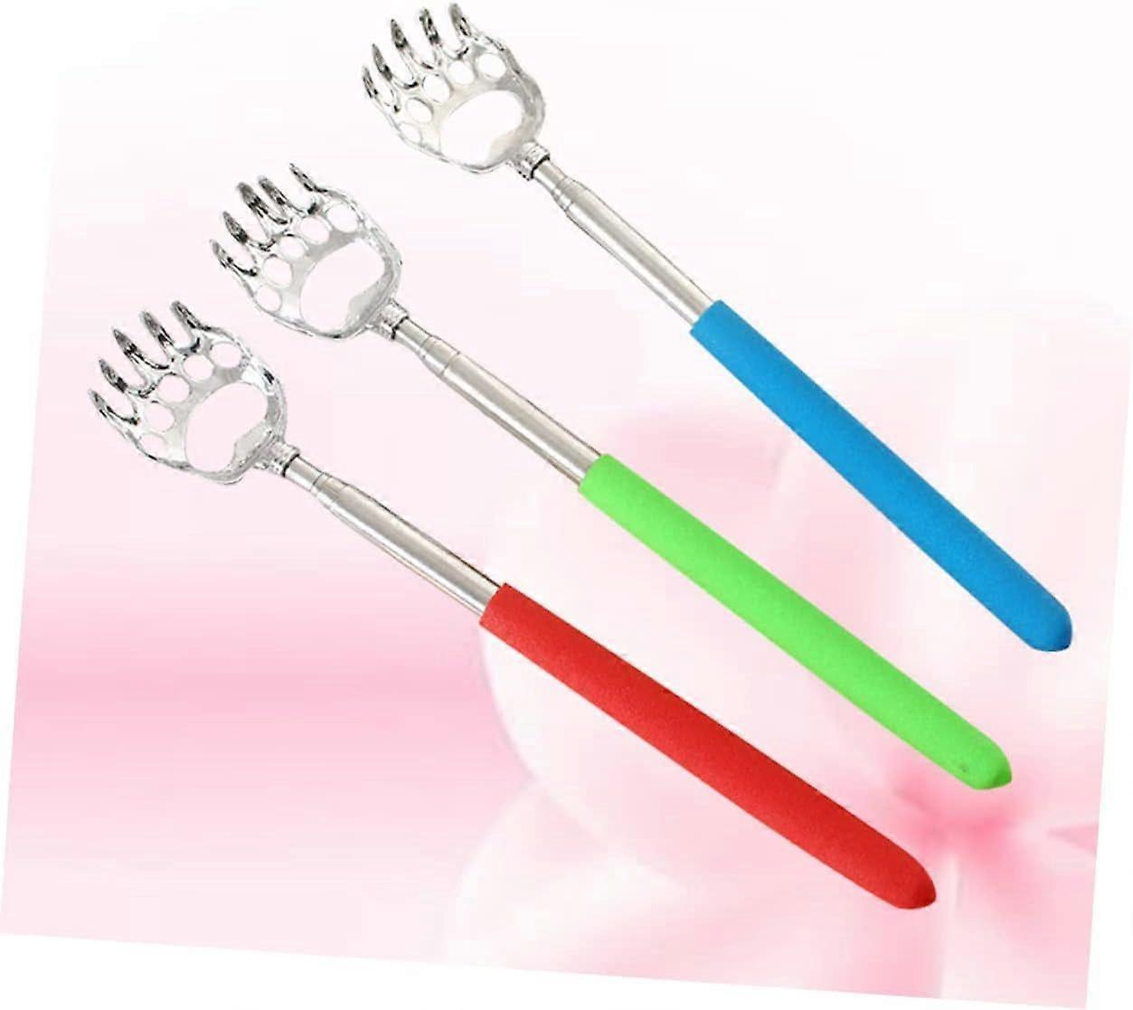 Extendable Back Scratcher 3pcs Telescoping Back Scratcher Extendable Back