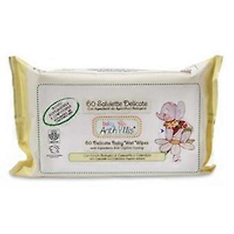 Delicate Baby Chamomile and Calendula Eco Wipes 60 units