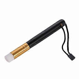 Cepillo de limpieza de pestañas,Cepillo de limpieza para extensiones de pestañas Champú de pestañas Cepillos suaves de limpieza profunda para el cuidado posterior de las pestañas Espuma de cejas de párpados (oro)