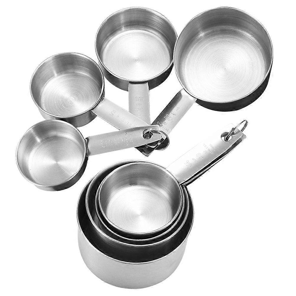 Kitchen Measuring Spoons Metal Measuring Cups for Baking 4Sets