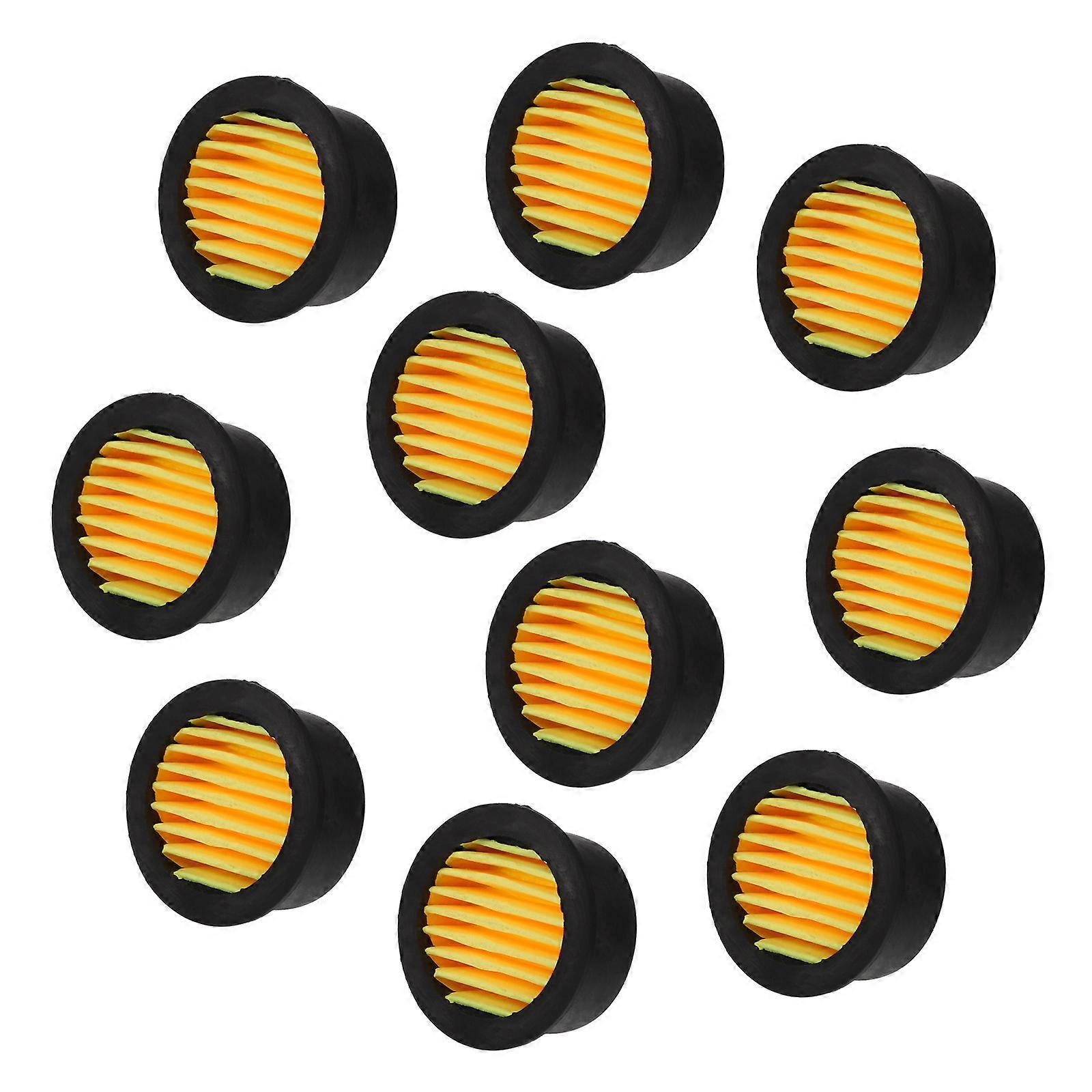 10pcs Air Compressor Intake Filter Elements for Air Compressor Replacement