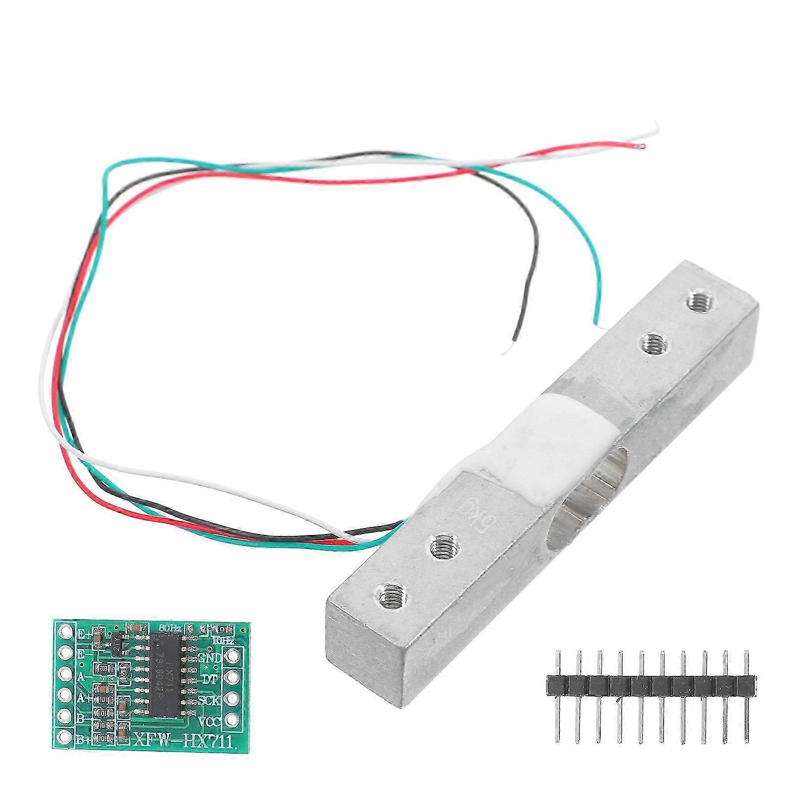 Hx711 Pressure Sensor Modules compatible with Precision Ad 4Pcs Small Weighing Sensors