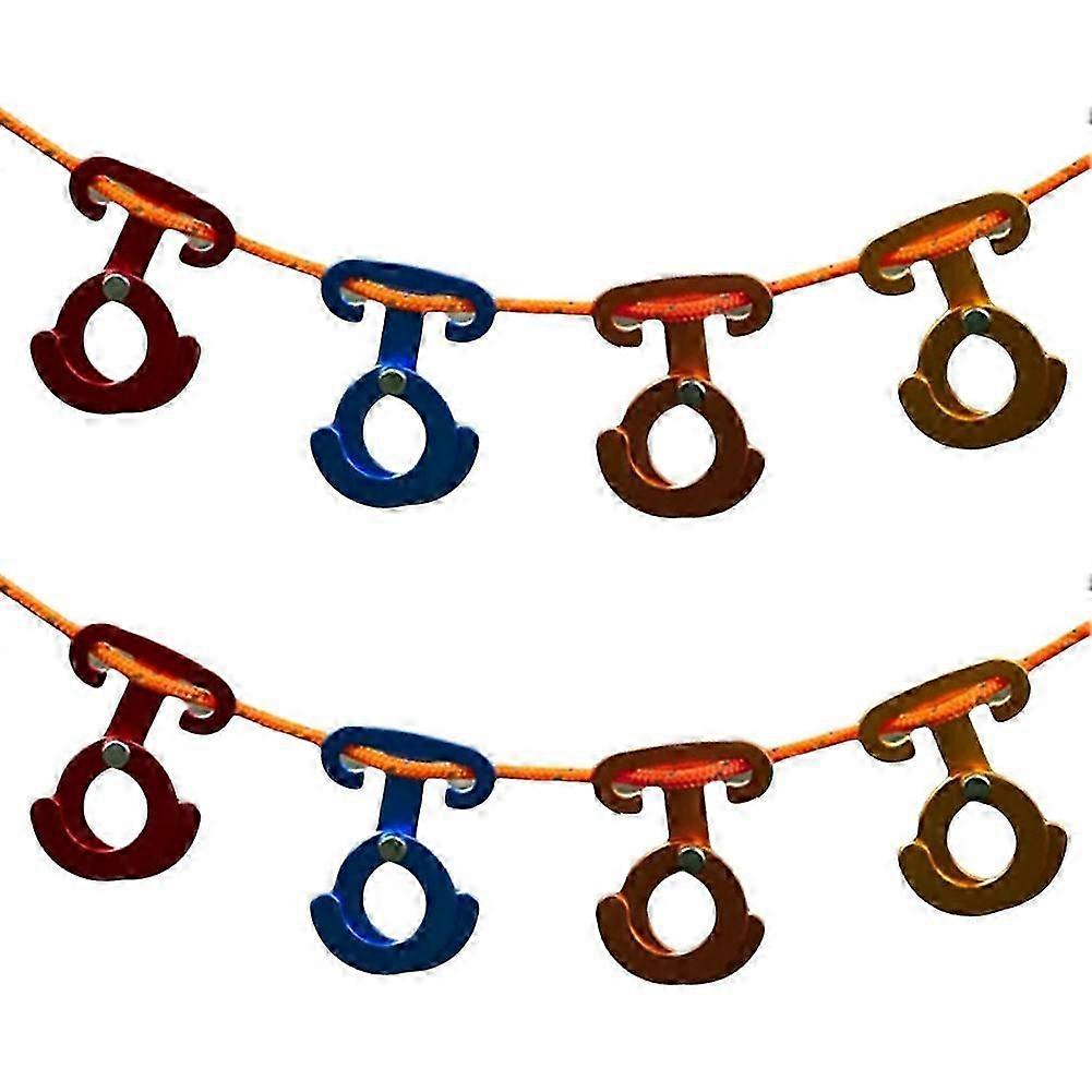 Aluminum Alloy Camping Wind Rope Buckle Automatic Buckle Multi-Function Hook Automatic Buckle O-Type Buckle