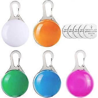 Luminous Dog Collar, Luminous Dog Collar, Colorful Dog And Cat Luminous Collar, Waterproof Luminous Dog