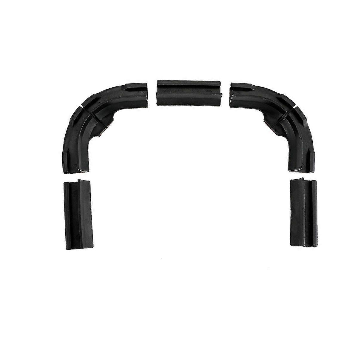 5 Pcs Black Generic Brackets Compatible with Artudatech Hue Play Gradient Lightstrip Mounting Set