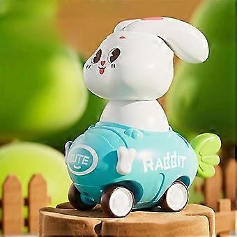 Press the Rabbit, Gently Press the Head and It Will Run Forward, Youngsters'S Festival Gift, Four Colors to Choose From [XR]