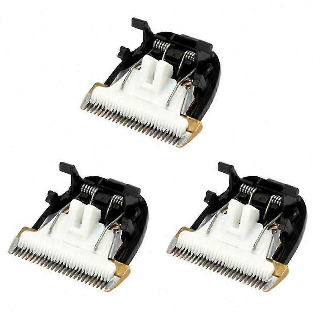 Dog Grooming Clipper Replacement Knife, 3X Ceramic Titanium for RFCD-9100 9600