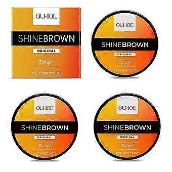 3pcs Tanning Cream 100G Face Body Long Lasting Bronzer Skin Tanner Suntan Protect Radiation Nourishing Natural Self-Tanning Lotion!v1