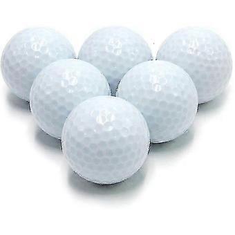 Bolas de golfe LED brilhantes, esportes noturnos brilhantes de longa duração, 6 peças
