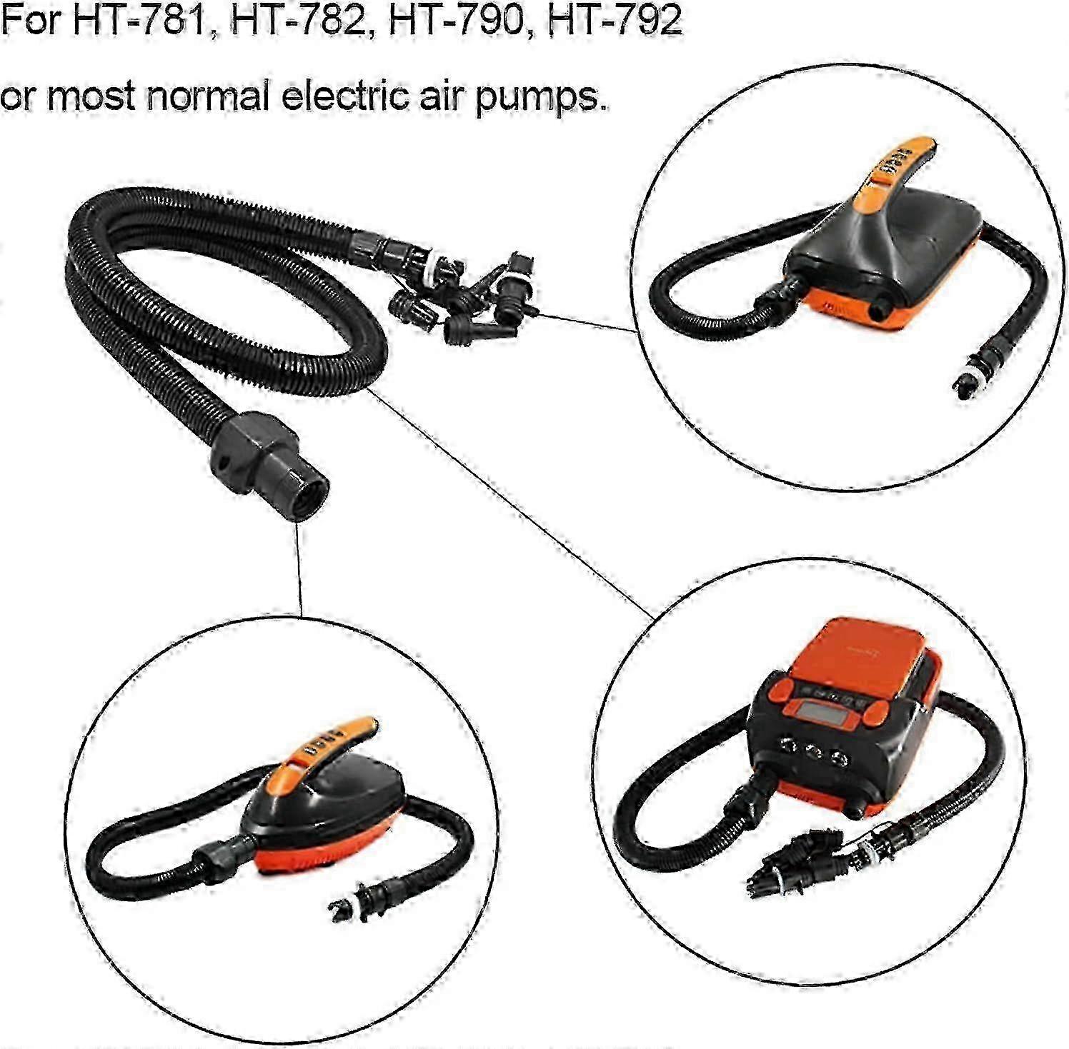 SUP Inflatable Nozzle Adapter Kit with Pump Hoses 2025 Accessory Set
