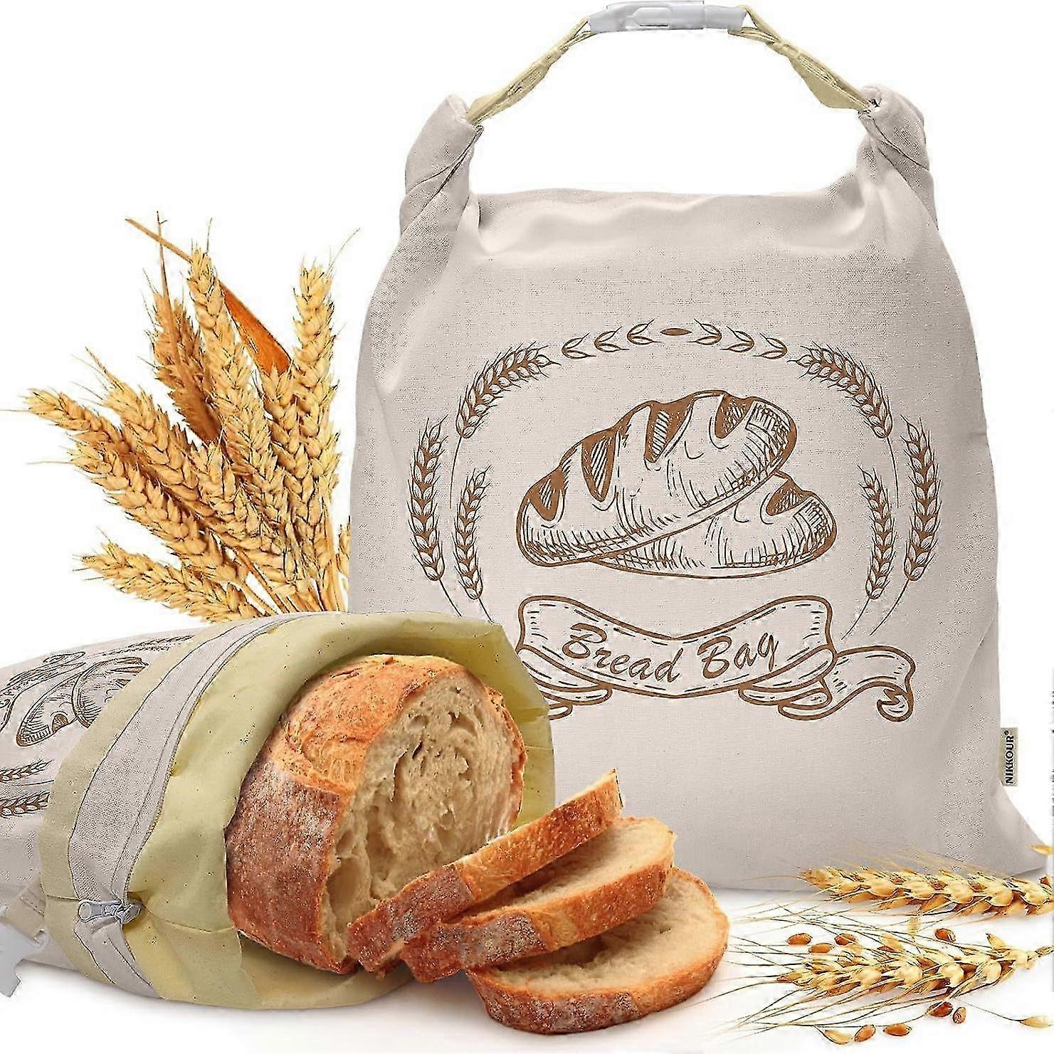 Reusable XL Beeswax Bread Storage