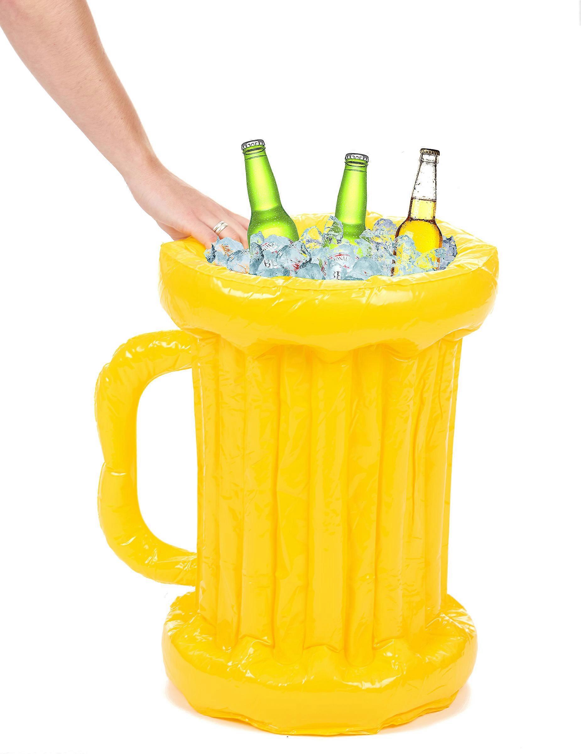 Giant inflatable pint cooler for adults