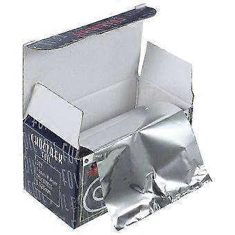 Srebrna rolka folii aluminiowej do trwałej ondulacji włosów 5000x8,2x0,03 cm 1 opakowanie x