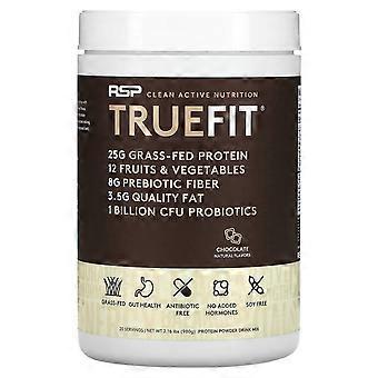 RSP Nutrition, TrueFit, mit Gras gefütterter Proteinshake mit Früchten und Gemüse, Schokolade, 980 g (2,16 lbs)