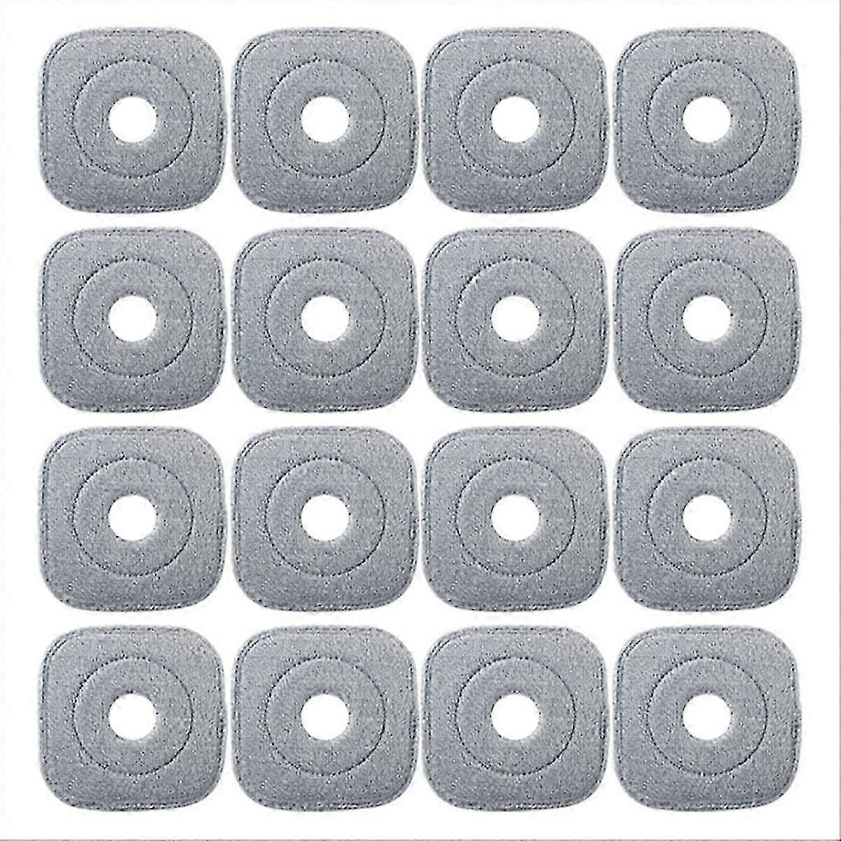 16Pcs Washable Mop Cloth compatible with Mop Squeeze Mop Automatic
