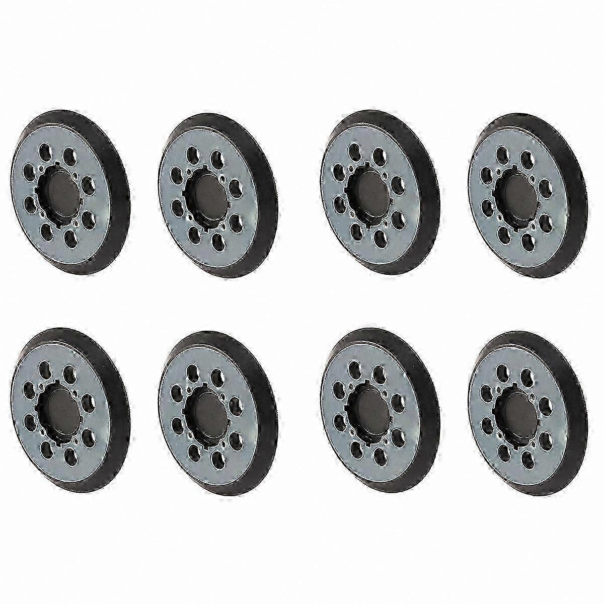 8-Pack 5-Inch Hook and Loop Sander Pads compatible with Select Orbital Sanders