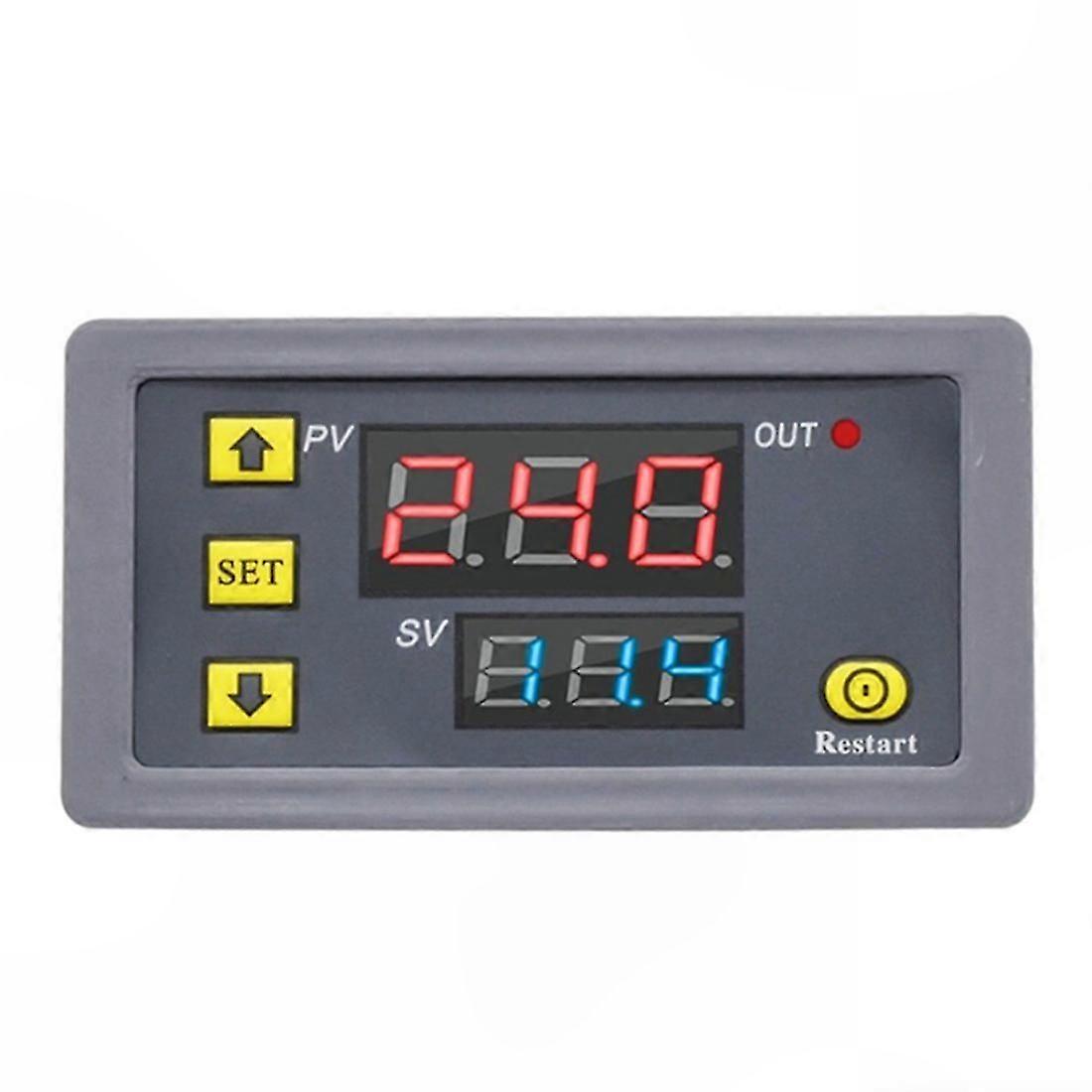 Adjustable Digital Time Delay Relay Switch with LED Display, AC110-220V