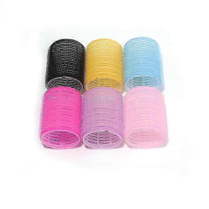 6pc Multicolor Heat Curling Rollers