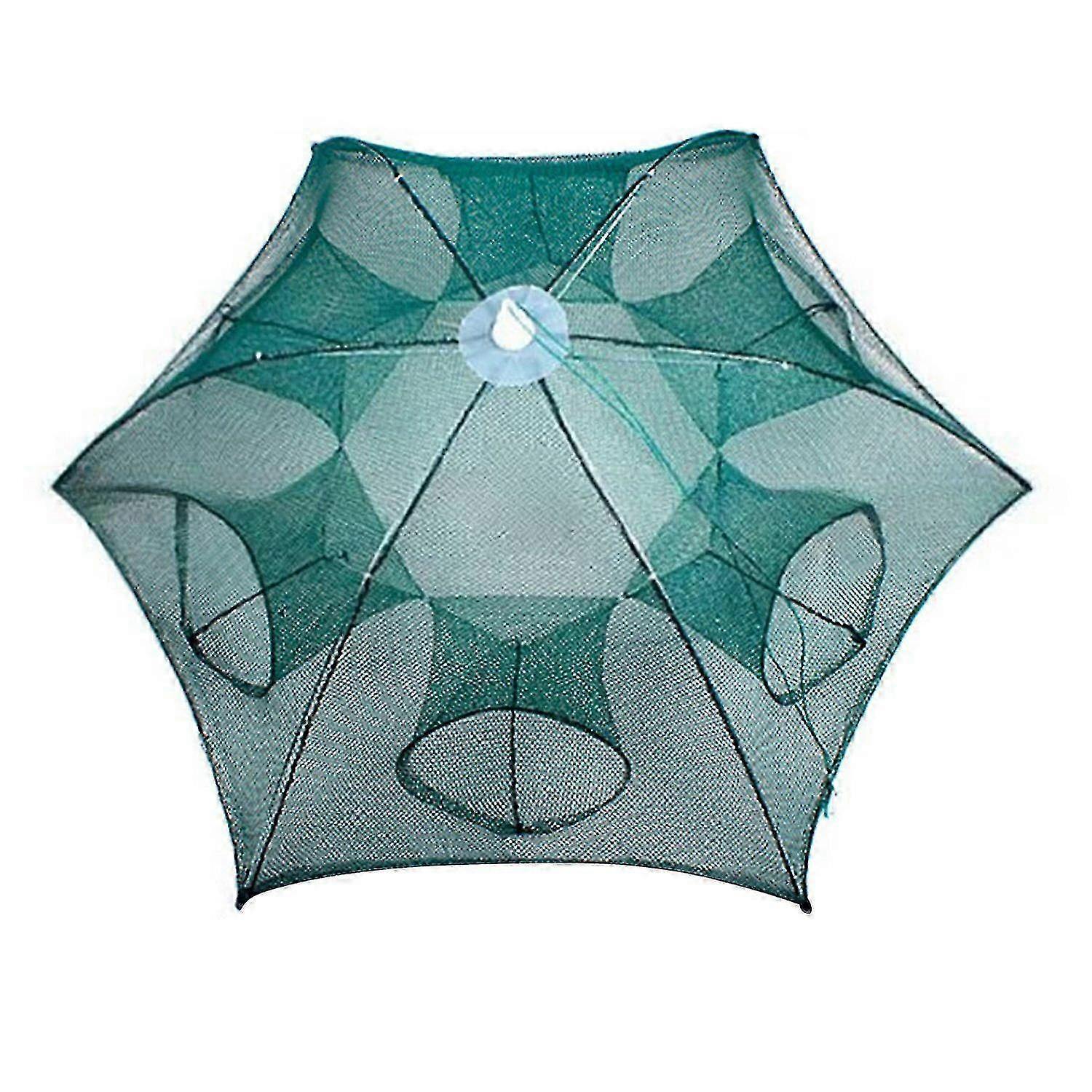 Compact 16-Hole Collapsible Crab Net