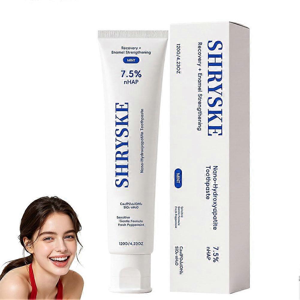 SHRYSKE 7.5% nHAP Nano-Hydroxyapatite Toothpaste-120g