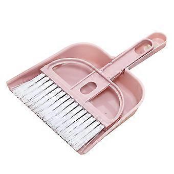 Pet Broom and Dustpan Set for Quick Waste Cleanup, Compact Pet Poop Cleaning Kit with Soft Bristles