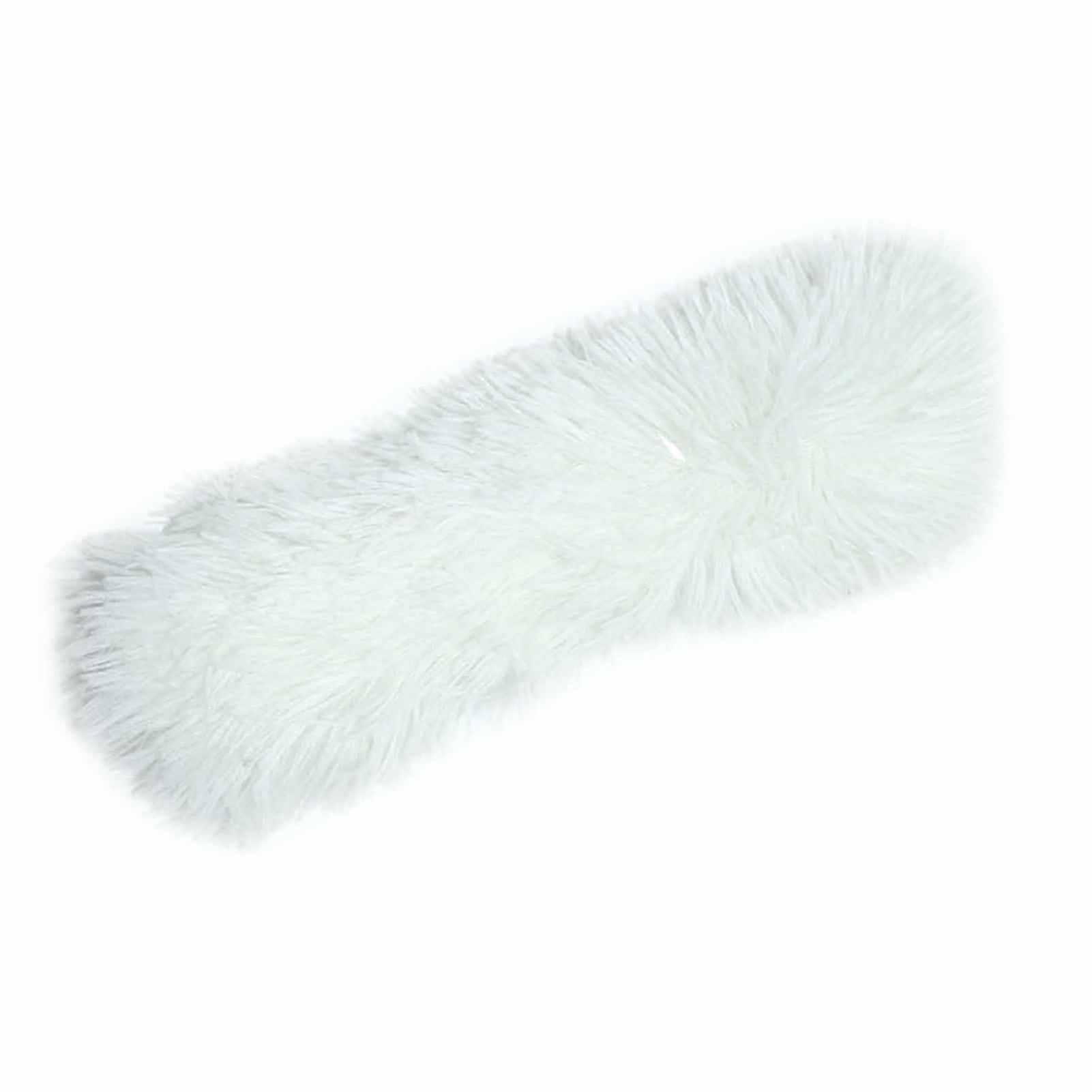 Bite Resistant Cat Pillow Toy Soft White