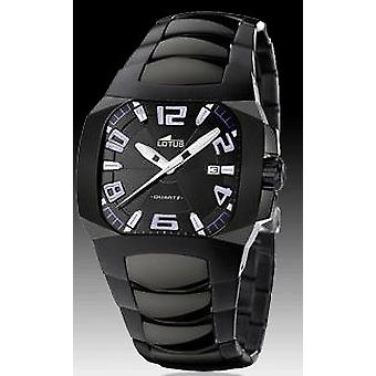 Lotus code Quartz Analog Man Watch with 15512/2 Stainless Steel Bracelet