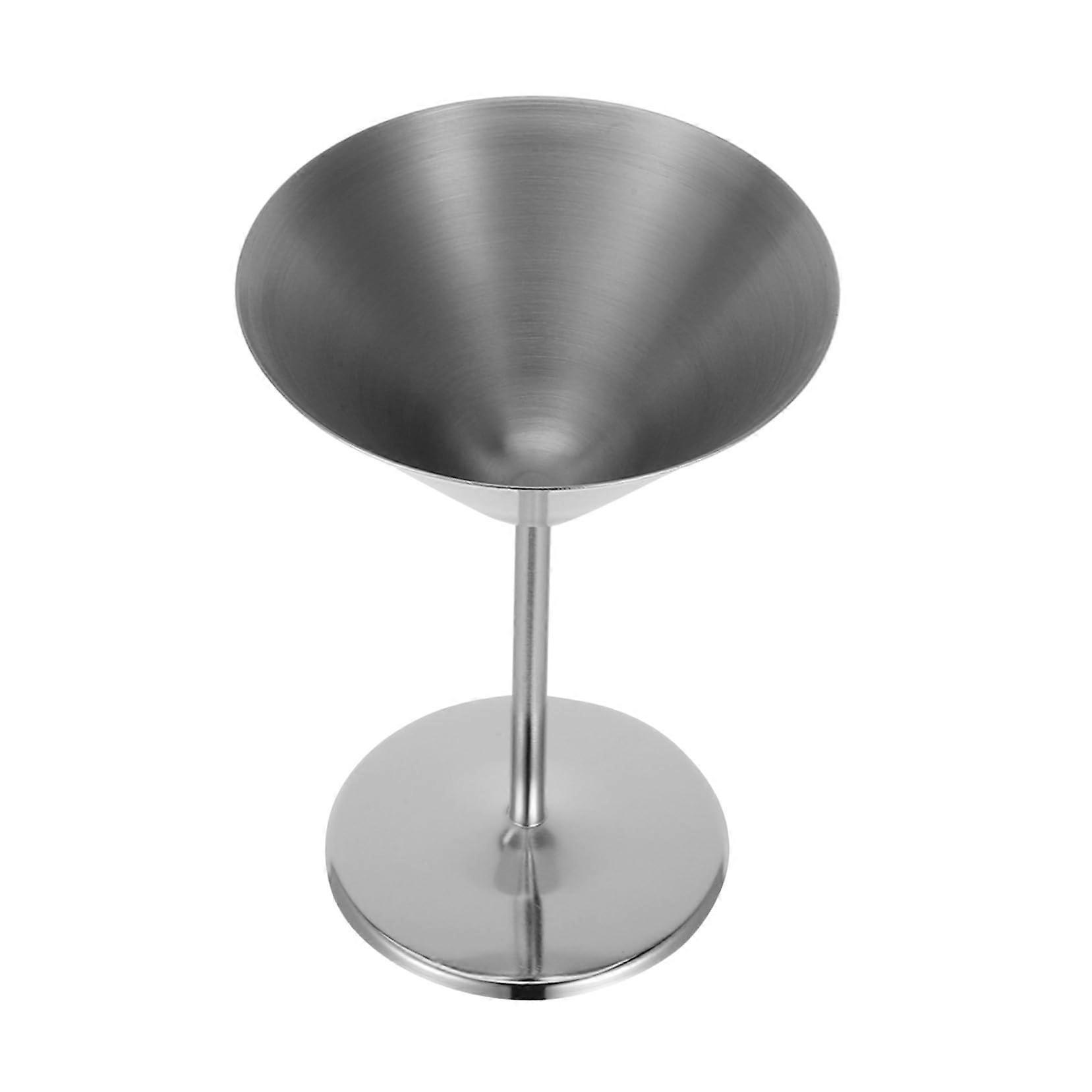 Polished Stainless Martini Goblet