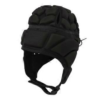 Rugby Schutzhelm EVA Schwamm Gepolsterter Kopfschutz Atmungsaktiver Fußball Gepolsterter Helm zum Skaten Skifahren L